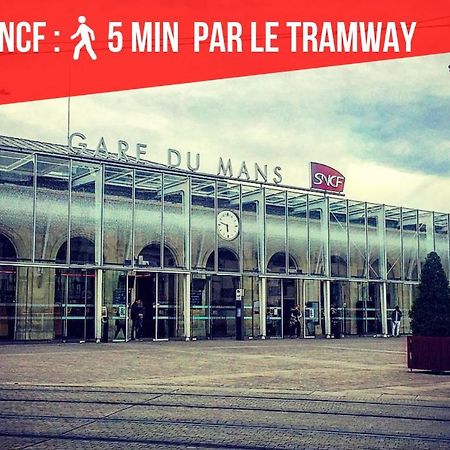 Апартаменты Tramway 9 Jaures Cosy Proche Gare Ле-Ман Экстерьер фото